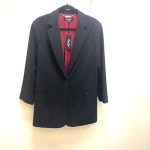 NWT Blue Pearl by Allen Schwartz black women’s coat size Small